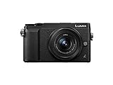 Panasonic LUMIX G DMC-GX80KEGK Systemkamera (16 Megapixel, Dual I.S. Bildstabilisator,Touchscreen, Sucher, 4K Foto und Video) schwarz mit Objektiv H-FS12032E
