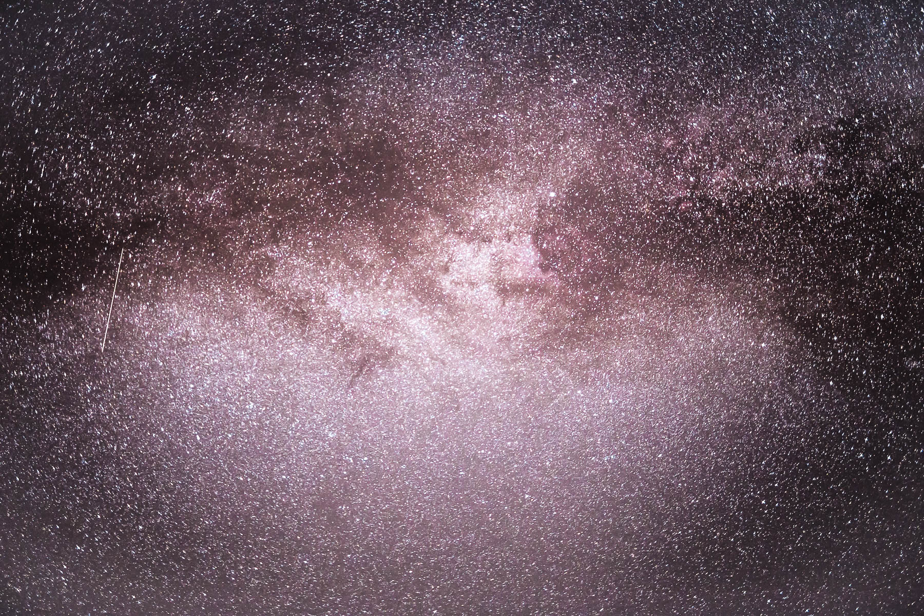 Die Milchstraße - Aufgenommen mit einem 50mm Objektiv (Sigma 50mm1.4 ART)
