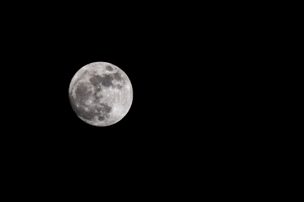 Zunehmender Mond - letztes Drittel