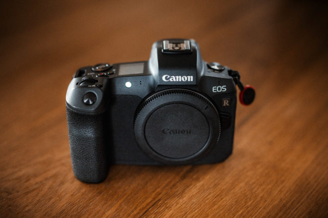 Die Canon EOS R ohne Objektiv