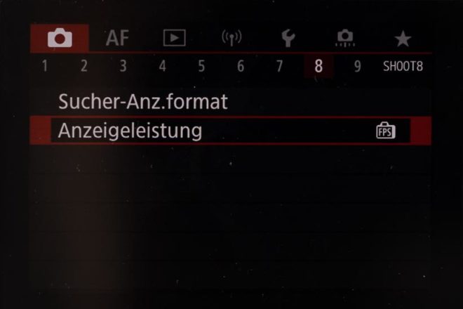 Einstellungen Canon EOS R6 - Tipps für das optimale Setup 9