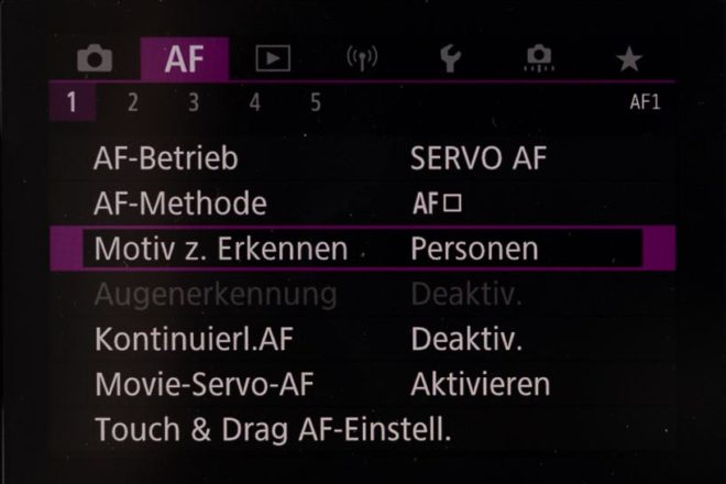 Einstellungen Canon EOS R6 - Tipps für das optimale Setup 10