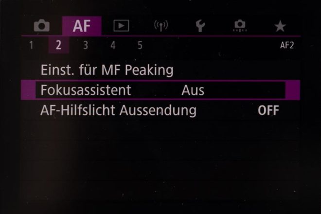 Einstellungen Canon EOS R6 - Tipps für das optimale Setup 11