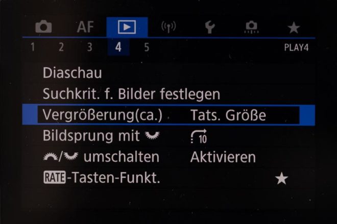Einstellungen Canon EOS R6 - Tipps für das optimale Setup 15