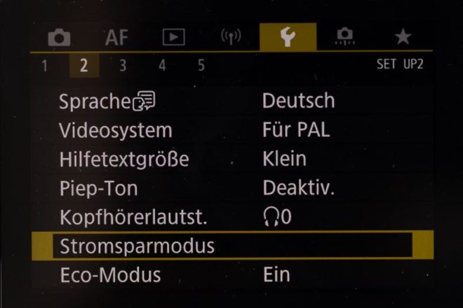 Einstellungen Canon EOS R6 - Tipps für das optimale Setup 18