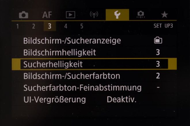 Einstellungen Canon EOS R6 - Tipps für das optimale Setup 19