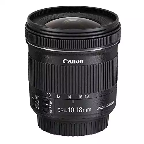 Canon EF-S 10-18mm 4.5-5.6 IS STM*