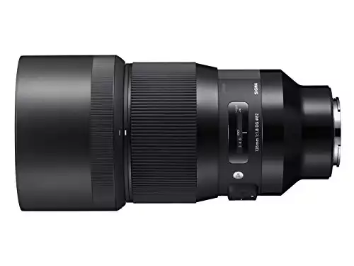 Sigma 240965 135mm F1,8 DG HSM Art Objektiv (82mm Filtergewinde) für Sony-E Objektivbajonett