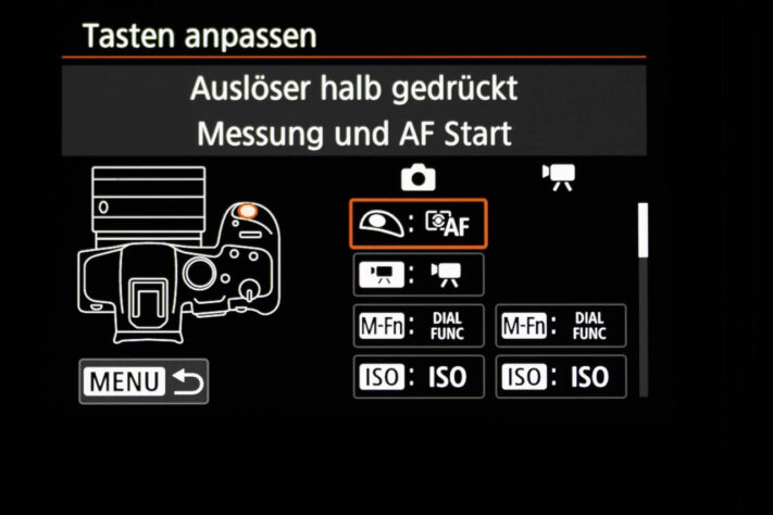 Einstellungen Canon EOS R7 - Tipps & Tricks, Menü Konfiguration 35