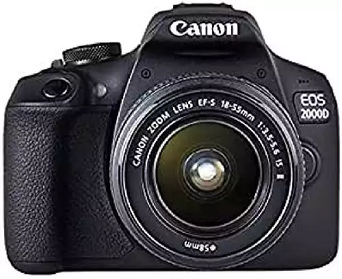 Canon EOS 2000D mit 18-55mm Objektiv - Spiegelreflexkamera*